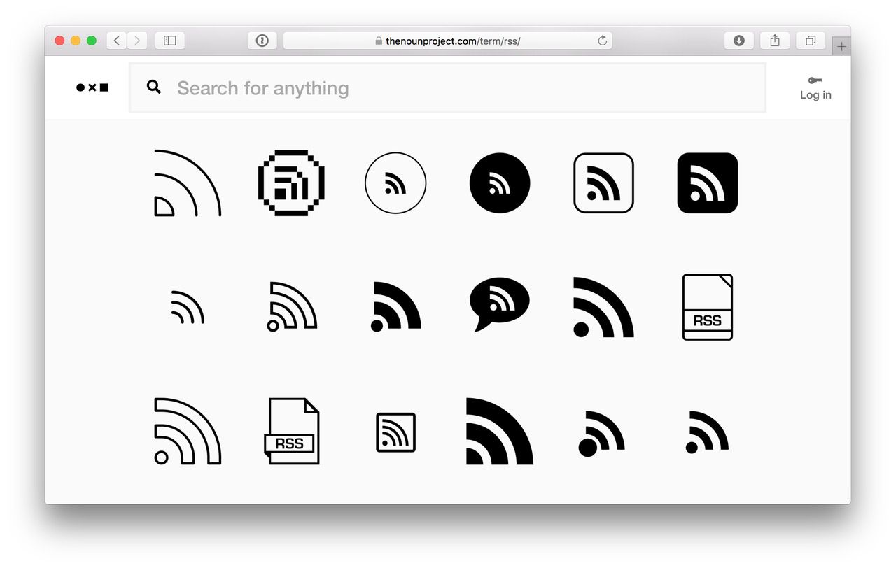 Some RSS Icons